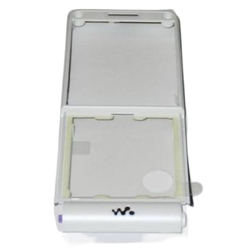 Přední kryt Sony Ericsson W350i White Black / bílý černý, Originál