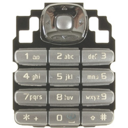 Klávesnice Nokia 6030 Silver / stříbrná, Originál