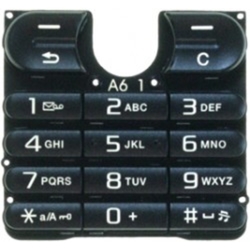 Klávesnice Sony Ericsson W200i Black / černá, Originál