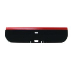 Spodní krytka Nokia X6-00 Black Red / černočervená, Originál