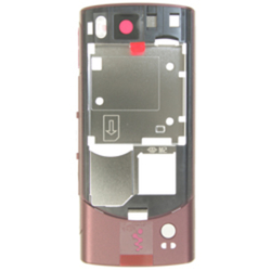 Střední kryt Sony Ericsson W902 Red / červený, Originál