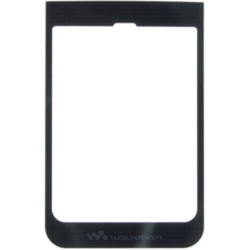 Rámeček sklíčka LCD Sony Ericsson W380i Black / černý, Originál