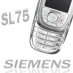 Klávesnice Siemens SL75 Silver / stříbrná - 2ks, Originál