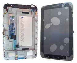 Přední kryt Samsung P1000 Galaxy Tab + LCD + dotyková deska, Originál