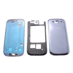 Kryt Samsung i9300 Galaxy S III Pebble Blue / modrý, Originál