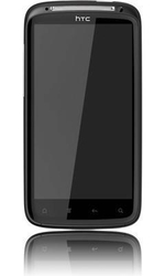 Přední kryt HTC Sensation + LCD + dotyková deska Black / černá, Originál - SWAP