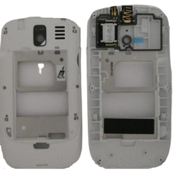 Střední kryt Nokia Asha 302 White / bílý, Originál