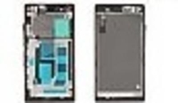 Přední kryt Sony Xperia Z C6602, C6603 Black / černý, Originál