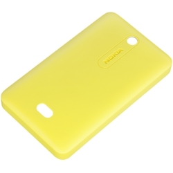 Zadní kryt Nokia Asha 501 Yellow / žlutý, Originál