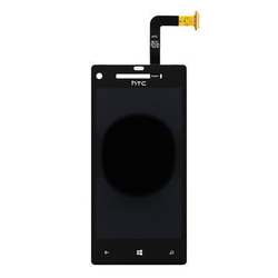 LCD HTC 8X + dotyková deska Black / černá, Originál