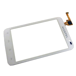 Dotyková deska Alcatel One Touch 991D White / bílá, Originál