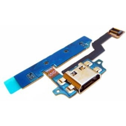 Flex kabel LG Optimus G Pro, E986 + dobíjecí USB konektor + membrána, Originál