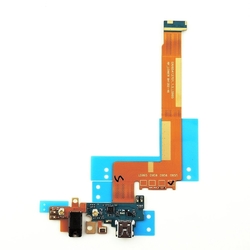 Flex kabel LG Optimus G Flex, D955 + USB konektor + mikrofon + AV audio konektor, Originál