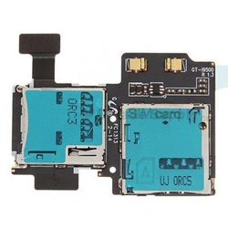 Čtečka microSD + SIM karty Samsung i9500, i9505 Galaxy S4, Originál