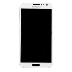 Sklíčko LCD Samsung N7100 Galaxy Note 2 White / bílé, Originál