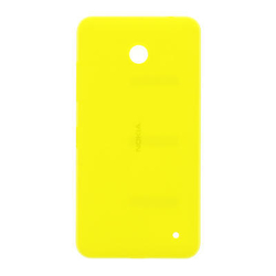 Zadní kryt Nokia Lumia 630, 635, 636 Yellow / žlutý, Originál