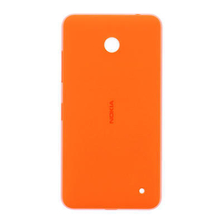 Zadní kryt Nokia Lumia 630, 635, 636 Orange / oranžový, Originál