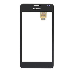 Přední kryt Sony Xperia E1, D2005 White / bílý + dotyková deska, Originál