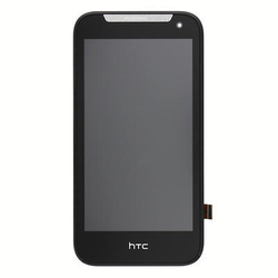 Přední kryt HTC Desire 310 White / bílý + LCD + dotyková deska, Originál