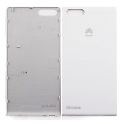 Zadní kryt Huawei Ascend G6 White / bílý - Dual SIM, Originál
