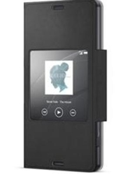 Pouzdro Sony SCR26 Smart Cover Black / černé pro Xperia Z3 Compact, D5803 (EU Blister)