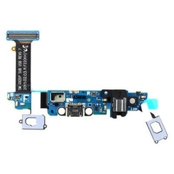 Flex kabel Samsung G920 Galaxy S6 + USB + mikrofon + membrána + audio konektor, Originál