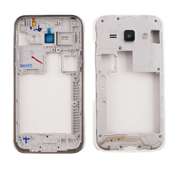 Střední kryt Samsung J100 Galaxy J1 White / bílý, Originál