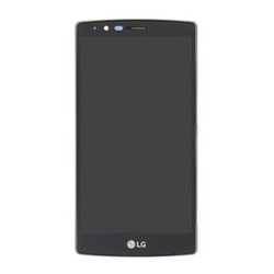 Přední kryt LG G4, H815 Black / černý + LCD + dotyková deska, Originál