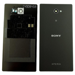 Zadní kryt Sony D2403, Xperia M2 Aqua D2406 Black / černý, Originál