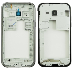Střední kryt Samsung J100 Galaxy J1 Black / černý (Service Pack), Originál