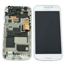 Přední kryt Samsung i9195i Galaxy S4 mini VE White / bílý + LCD + dotyk