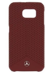 Ochranný kryt Mercedes Perforated Red / červený pro Samsung G920 Galaxy S6