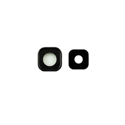 Krytka kamery + sklíčko HTC One M9 Black / černé, Originál