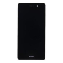 Přední kryt Huawei Ascend P8 Lite 2016 Black / černý + LCD + dotyková deska, Originál