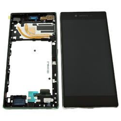 Přední kryt Sony Xperia Z5 Premium, E6853 Chrome + LCD + dotyková deska, Originál