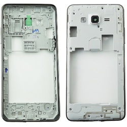 Střední kryt Samsung G531 Galaxy Grand Prime VE Grey / šedý (Service Pack), Originál