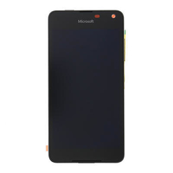 Přední kryt Microsoft Lumia 650 Black / černý + LCD + dotyková deska, Originál