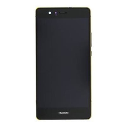 Přední kryt Huawei P9 Lite Black / černý + LCD + dotyková deska