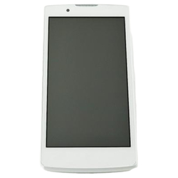 Přední kryt Lenovo A2010 White / bílý + LCD + dotyková deska, Originál