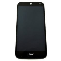 Přední kryt Acer Liquid Z630 Black / černý + LCD + dotyková deska, Originál