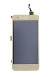 LCD Huawei Ascend Y3 II 3G + dotyková deska Gold / zlatá, Originál