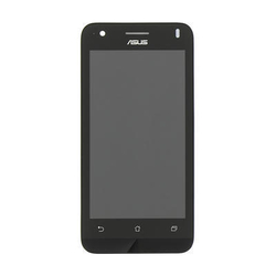 Přední kryt Asus ZenFone C, ZC451CG Black / černý + LCD + dotyková deska, Originál
