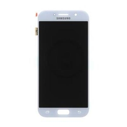 LCD Samsung A520 Galaxy A5 2017 + dotyková deska Blue / modrá (Service Pack), Originál