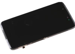 Přední kryt Alcatel One Touch 6055K Idol 4 Grey / šedý + LCD + dotyková deska, Originál