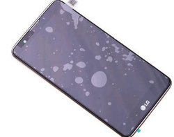 Přední kryt LG Stylus 2, K520 + LCD+ dotyková deska Beige / béžová, Originál