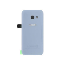 Zadní kryt Samsung A320 Galaxy A3 2017 Silver Blue / modrý (Service Pack), Originál