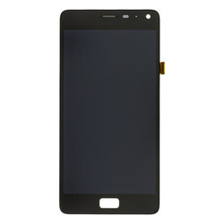 Přední kryt Lenovo Vibe P1, P1 Pro Black / černý + LCD + dotyková deska, Originál