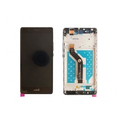 Přední kryt Huawei G9 Black / černý + LCD + dotyková deska, Originál