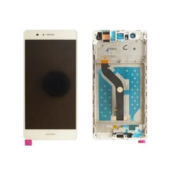 Přední kryt Huawei G9 White / bílý + LCD + dotyková deska, Originál