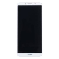 Přední kryt Huawei Honor 7S White / bílý + LCD + dotyková deska (Service Pack), Originál